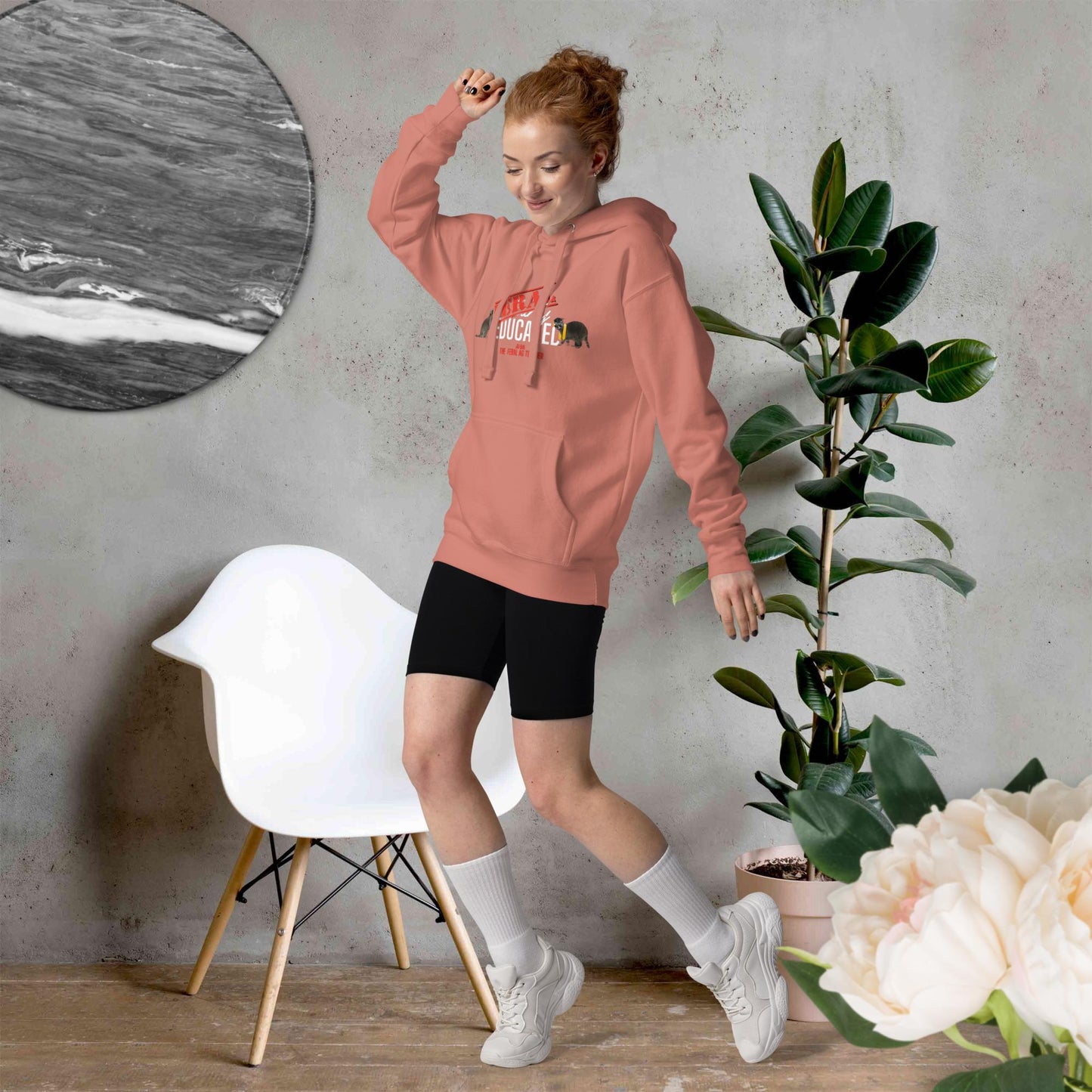FERAL-ly Educated Unisex Hoodie